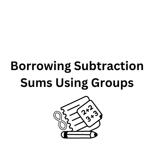 Borrowing Subtraction Sums Using Groups